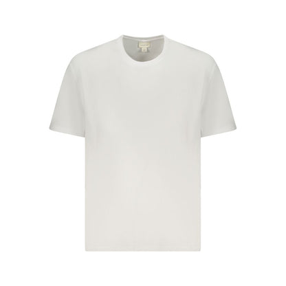 Calvin Klein White Cotton Men T-Shirt