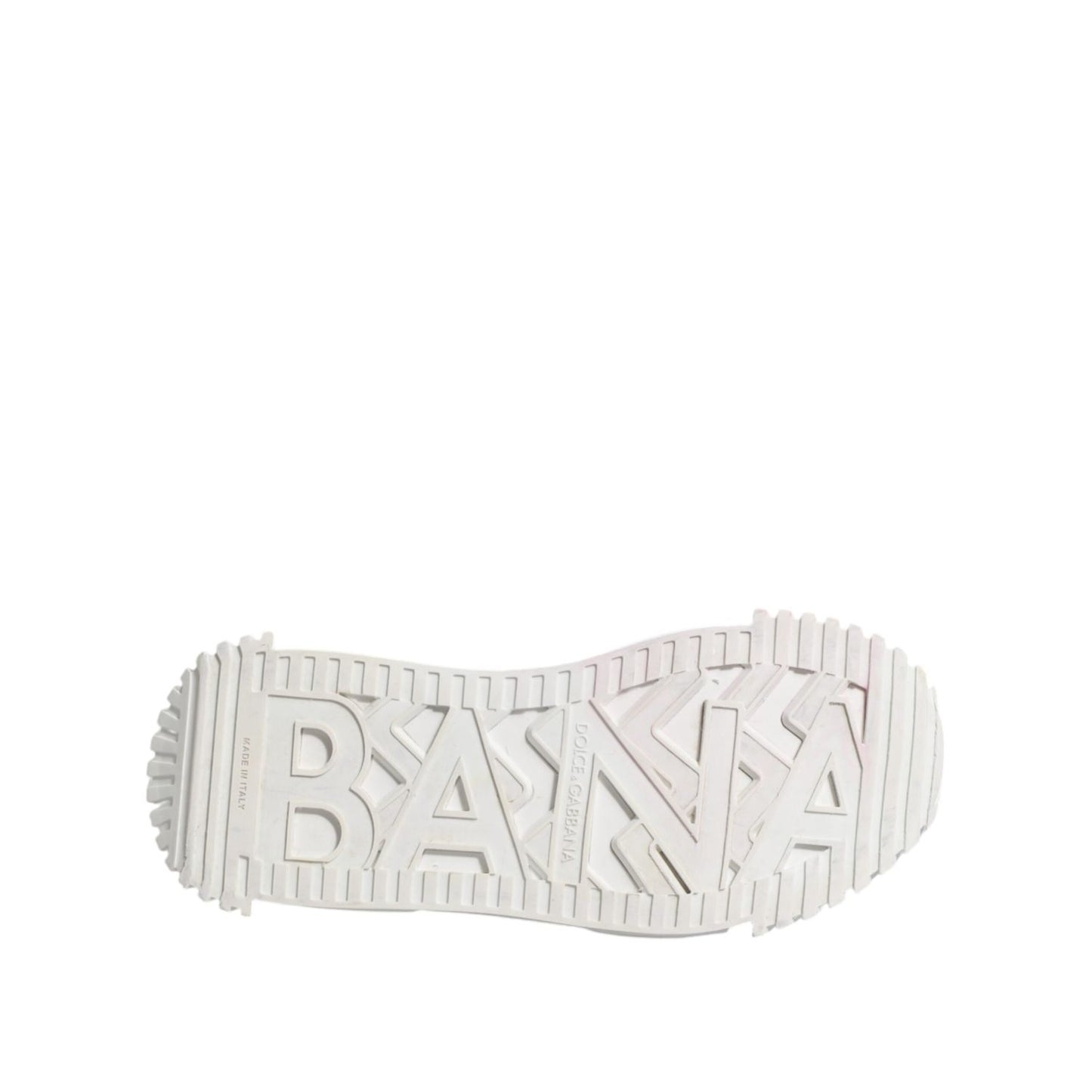 Dolce & Gabbana White NS1 Lace Up Low Top Sneakers Shoes