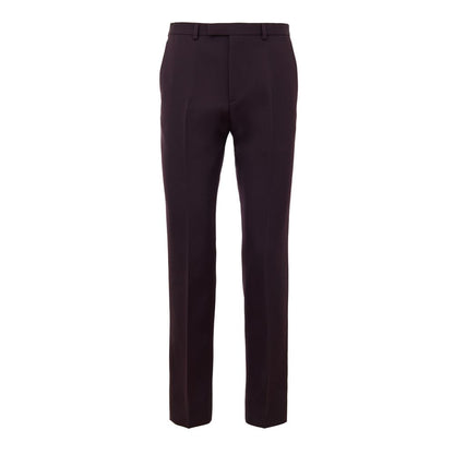Gucci Bordeaux Wool Dress Pants