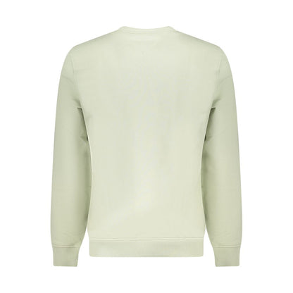 Tommy Hilfiger Verde Cotton Men Sweatshirt