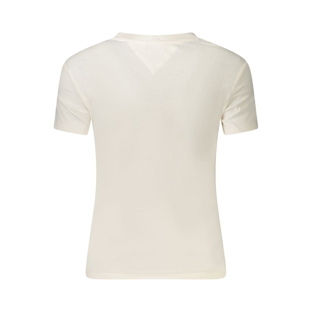 Tommy Hilfiger White Cotton Women's T-Shirt