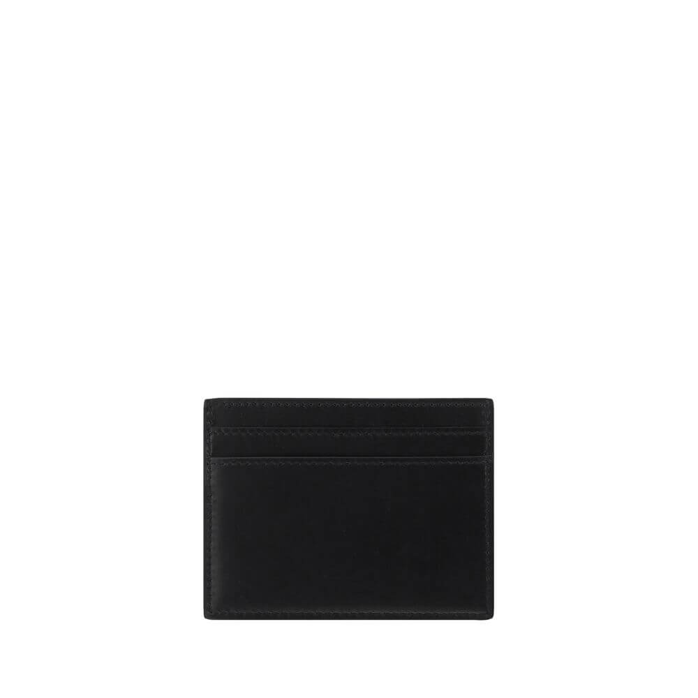 Saint Laurent Black Calf Leather Bos Taurus Wallet
