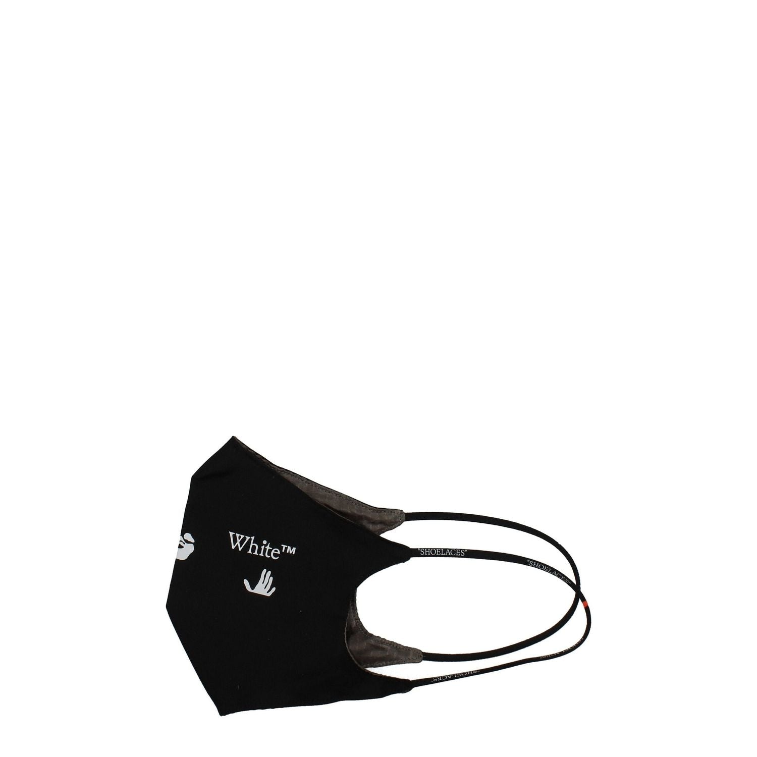Off-White Black Cotton Facemask