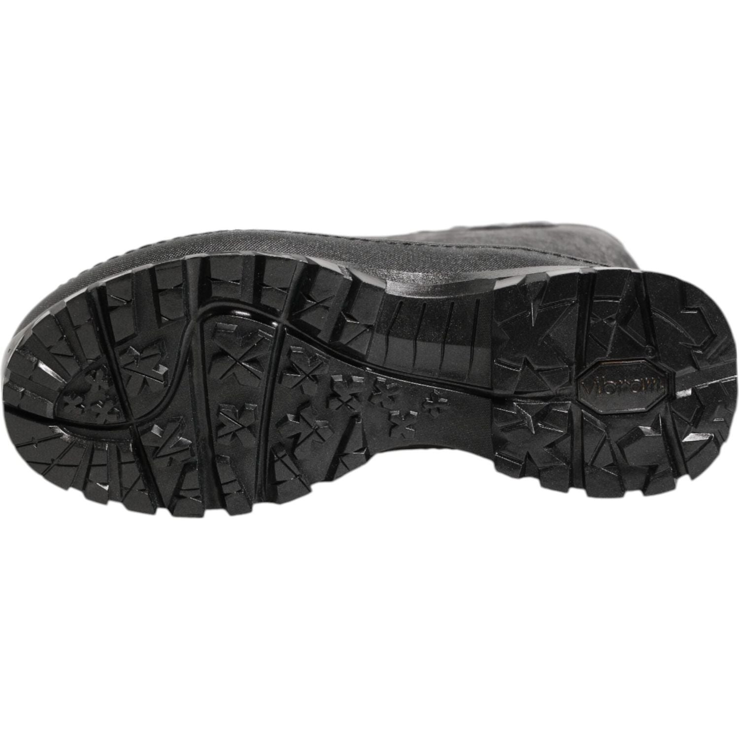 Dolce & Gabbana Metallic Black Pull On Rain Boots Men Shoes