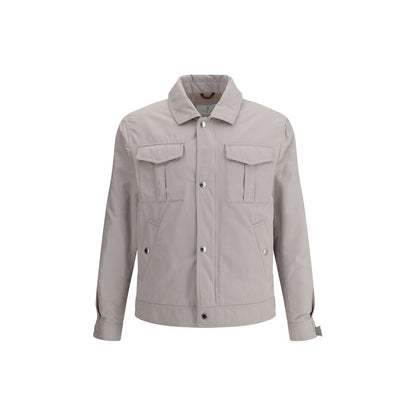 Brunello Cucinelli White Polyamide Coat