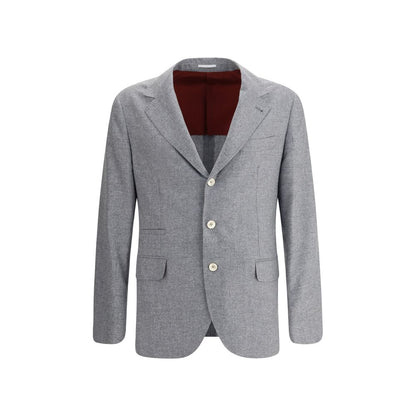 Brunello Cucinelli Gray Cashmere Clothing
