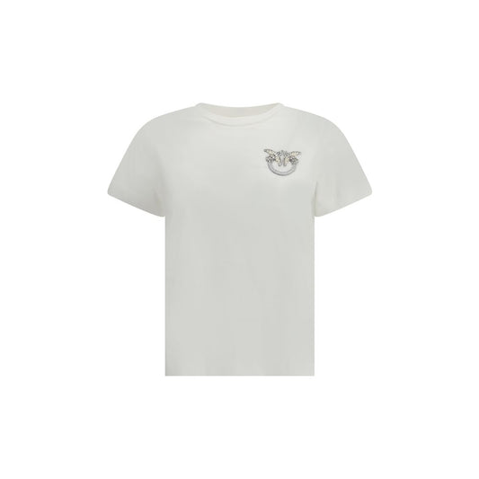 PINKO White Cotton T-Shirt