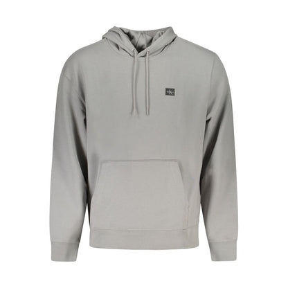 Calvin Klein Grigio Cotton Male Sweatshirt