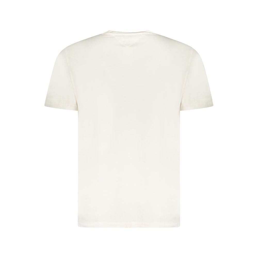 Tommy Hilfiger White Cotton Men's T-Shirt