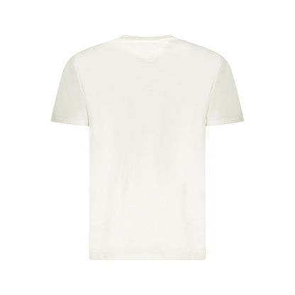Tommy Hilfiger Bianco Cotton Men T-Shirt