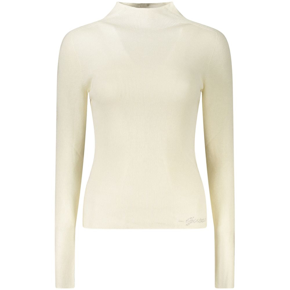 Guess Jeans Bianco Acrylic Women's Sweater