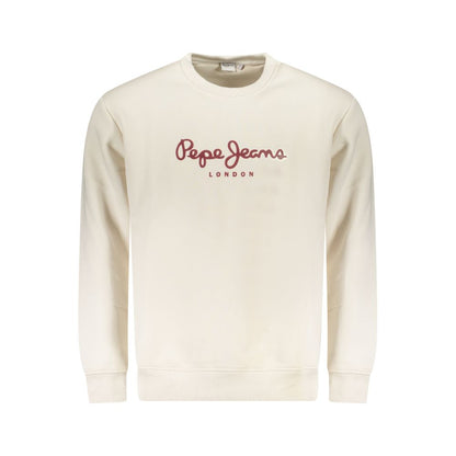 Pepe Jeans Bianco Cotton Men Sweatshirt
