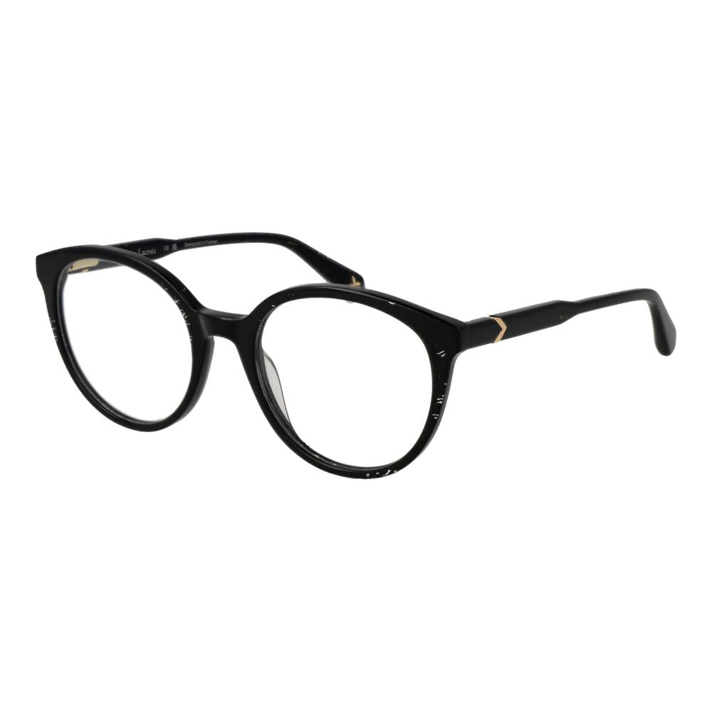 Christian Lacroix Black Acetate Glasses (Frames)