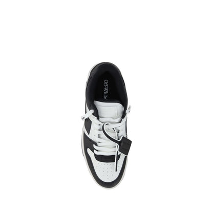 Off-White Black Rubber Low Top Sneakers