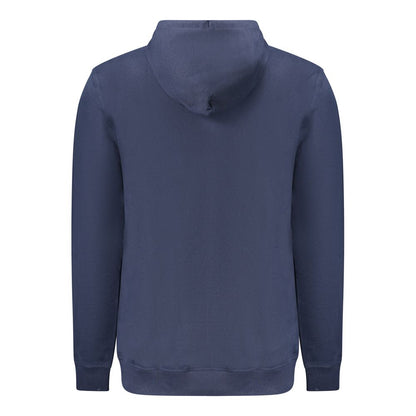 Tommy Hilfiger Blue Cotton Men's Hooded Sweatshirt