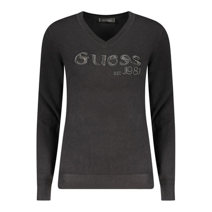 Guess Jeans Nero Viscosa Women Shirt