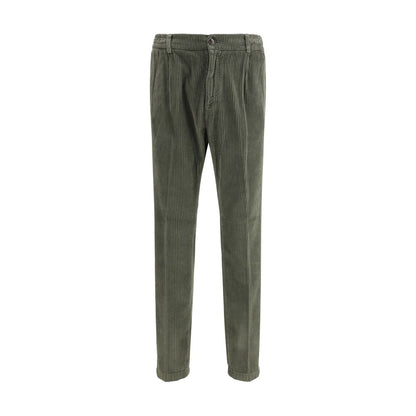 Cruna Bicolor Cotton Casual Pants