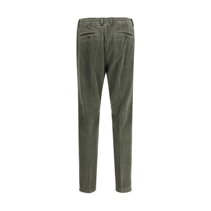 Cruna Bicolor Cotton Casual Pants