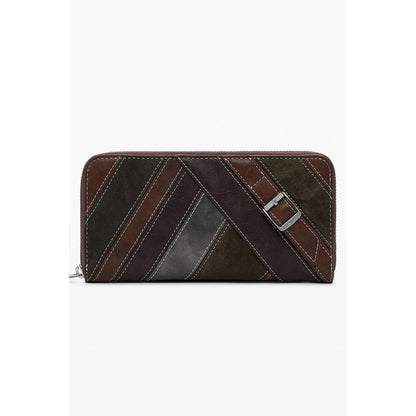 Desigual Marrone Poliuretano Women Wallet