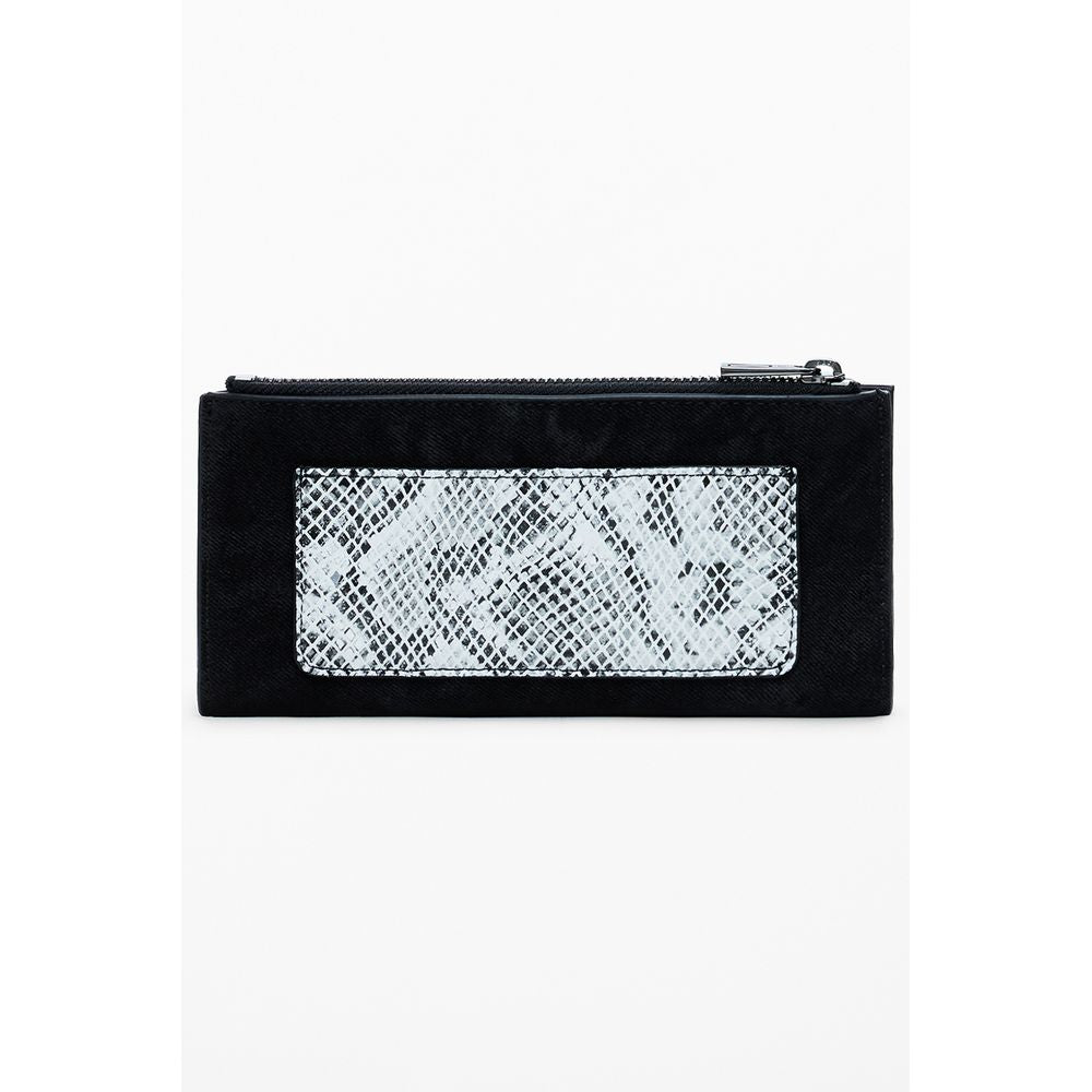 Desigual Nero Poliuretano Women Wallet