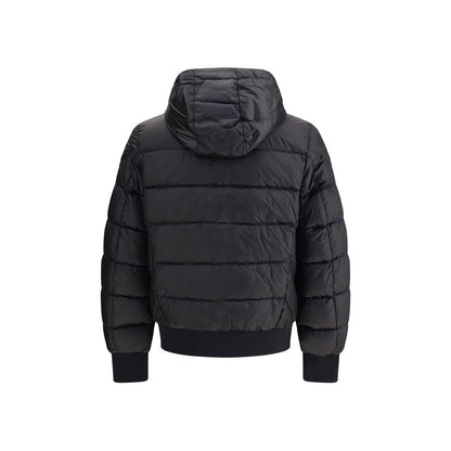 Parajumpers Black Polyamide Jacket Coat