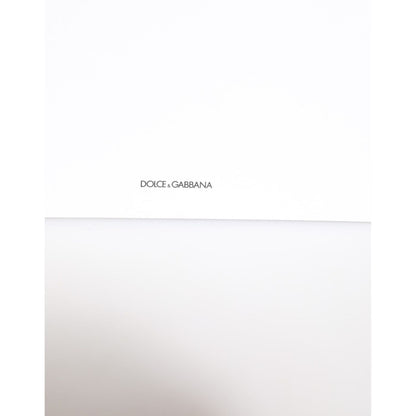 Dolce & Gabbana Multicolor Leopard Print Envelope Paper Post Card Holder
