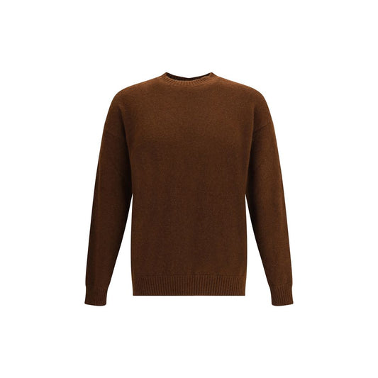Laneus Brown Cashmere Cashmere Sweater