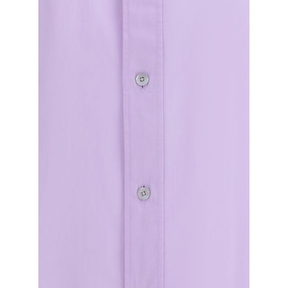 Tom Ford Purple Cotton Dress Shirt