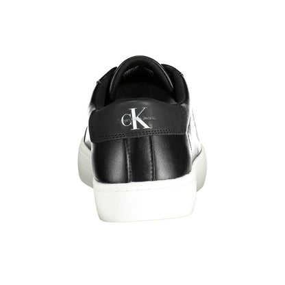 Calvin Klein Black Polyester Men's Sneaker