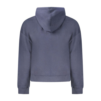 Pepe Jeans Blue Cotton Women's Hoodie