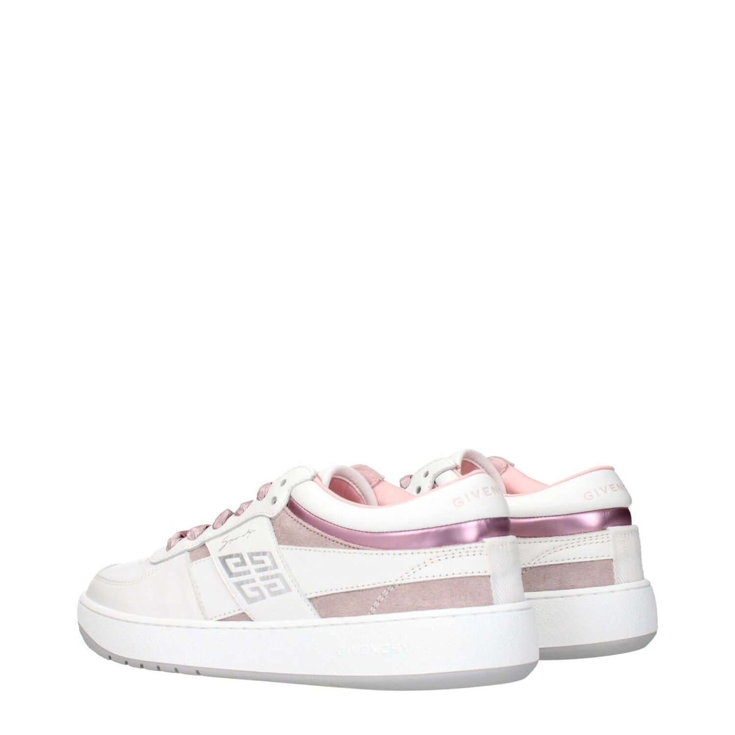 Givenchy White Leather Low Top Sneakers