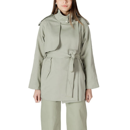 Morgan De Toi Bicolor Cotton Parka