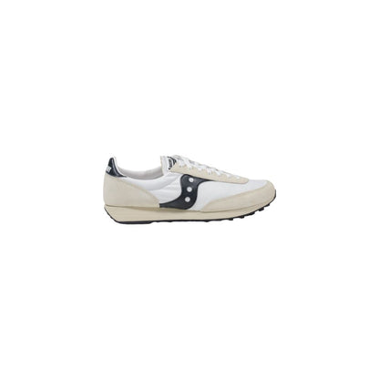 Saucony Black And White Leather Athletic Sneakers