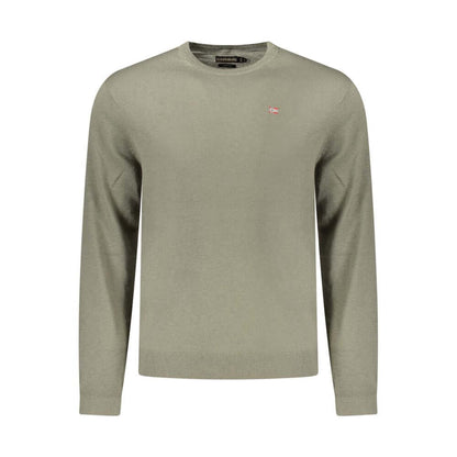 Napapijri Verde Wool Men Sweater