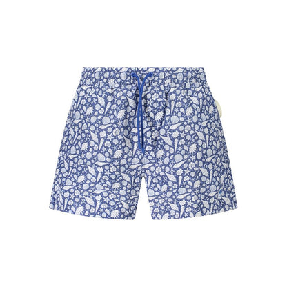 North Sails Blu Polyester Men's Swim Boxer