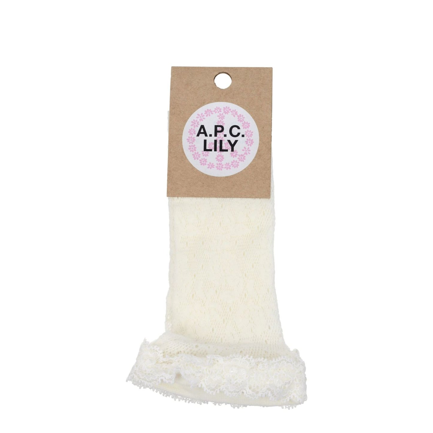 A.P.C. White Polyamide Socks 1728,75667636384,A.P.C.,Clothing,New with tags,Socks - Underwear - Clothing,Underwear - Clothing,UNI,White,Women