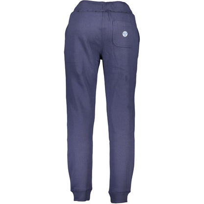 North Sails Blu Cotton Men's Sweatpants