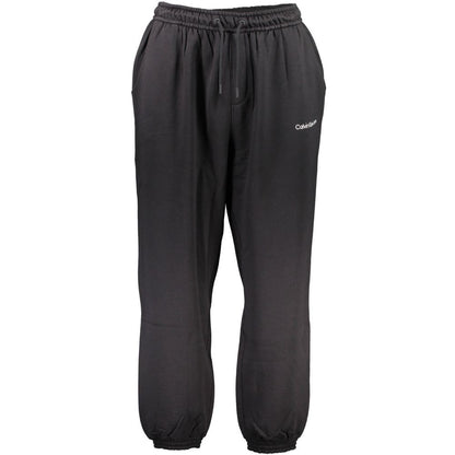 Calvin Klein Black Cotton Men's Sweatpant