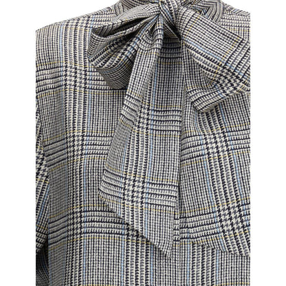 Thom Browne Beige Silk Dress Shirt