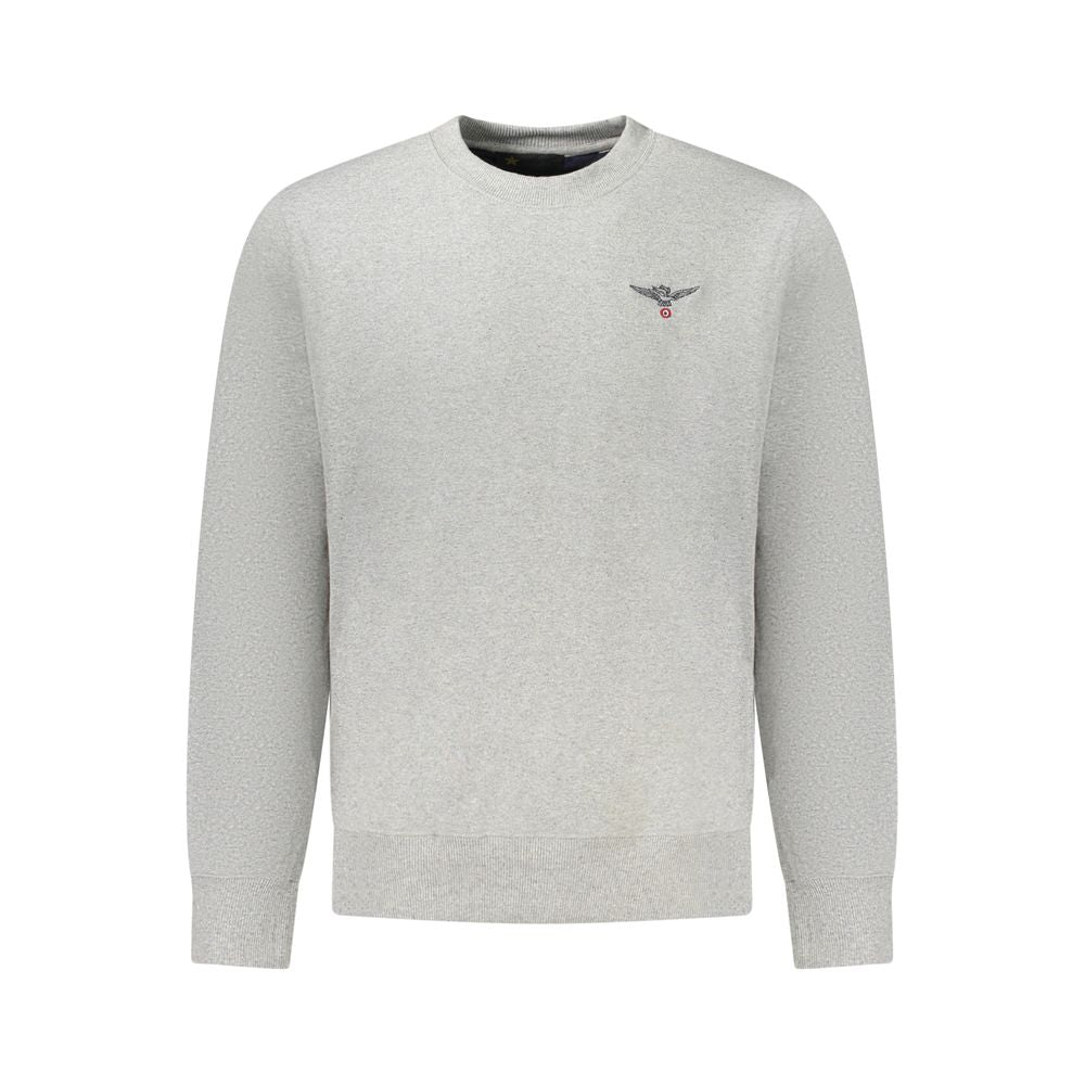 Accademia Militare Gray Cotton Men's Sweatshirt