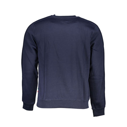 Gianmarco Venturi Blue Polyester Men's Sweatshirt