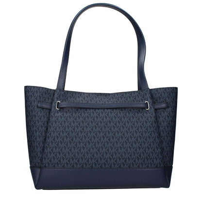 Michael Kors Blue Fabric Shoulder Bag