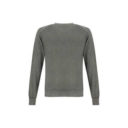 Cruciani Gray Cashmere Cashmere Sweater