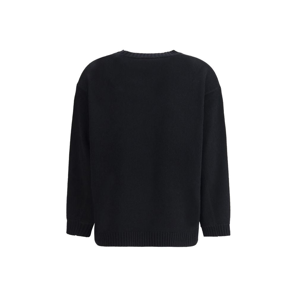 Max Mara Black Wool Sweatshirt