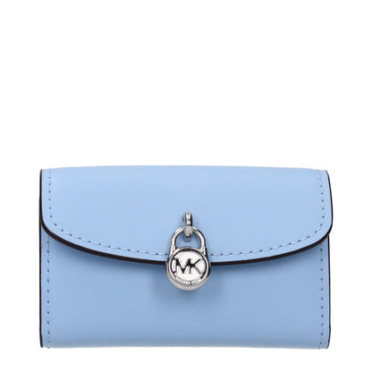 Michael Kors Light Blue Leather Wallet