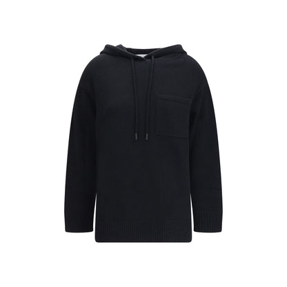 Max Mara Black Wool Hoodie
