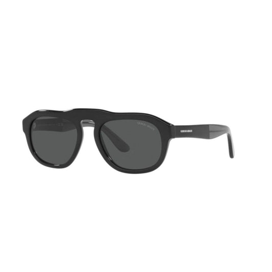 Giorgio Armani Black Acetate Sunglasses