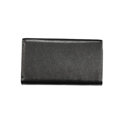 Laura Biagiotti Black Polyurethane Women Wallet