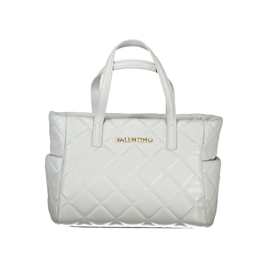 Mario Valentino Nero Poliuretano Women Handbag 1728,67403481248,Bags,Gray,Handbags - Bags,Mario Valentino,New with tags,Women