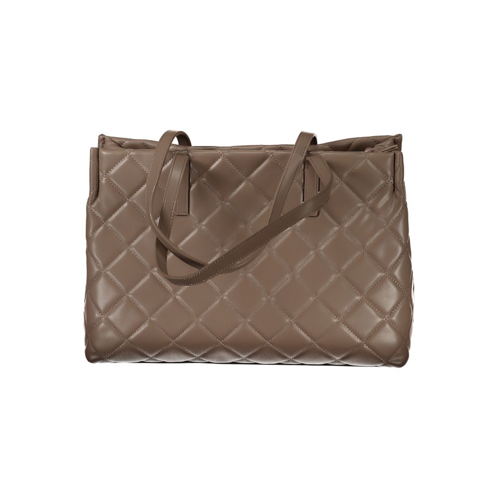 Mario Valentino Marrone Poliuretano Woman Shoulder Bag